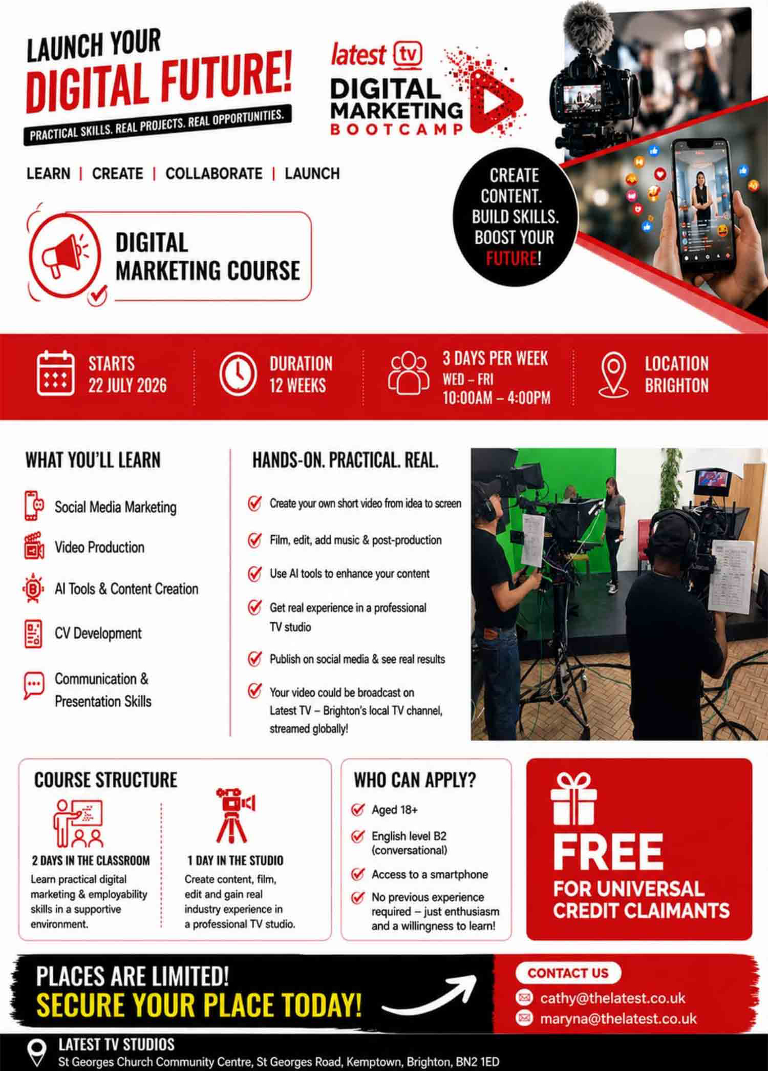 latest TV training Poster