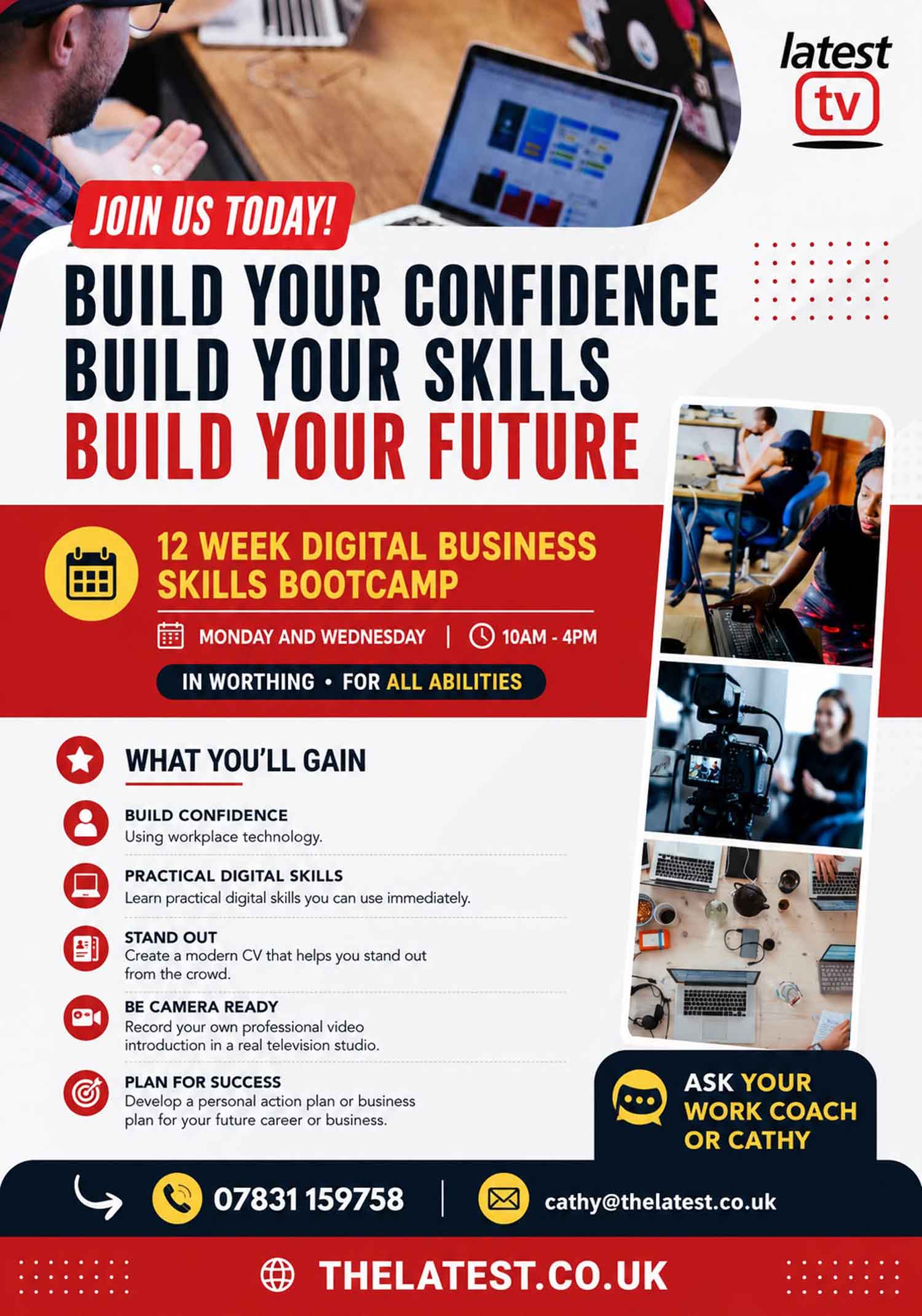 latest TV training Poster