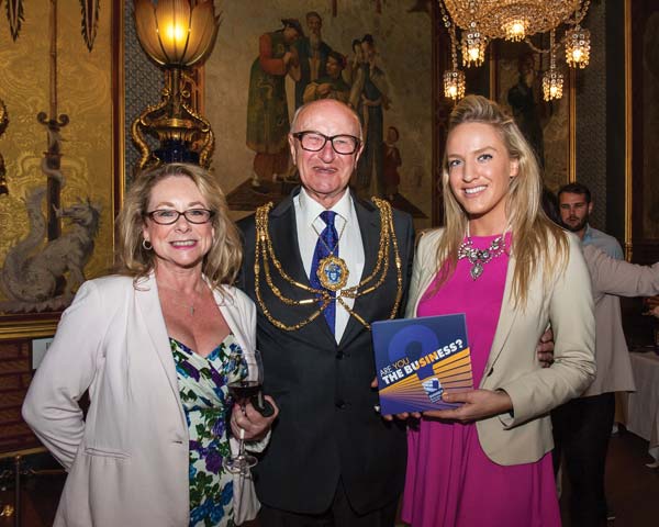 Caraline Brown & Fiona Graves with the Mayor of Brighton