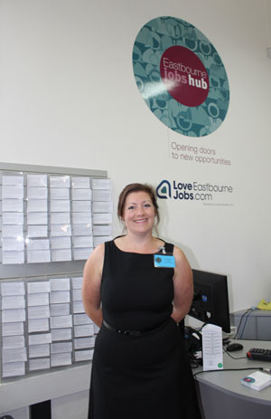 Rebecca Parsons (Manager, Eastbourne Jobs Hub)