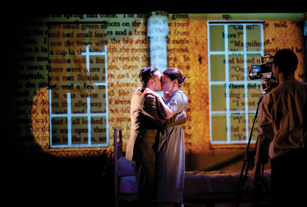 Jude-Monk-McGowan-as-Frederic-Henry-and-Laura-Atheron-as-Catherine-Barkley---Photo-by-Ed-Waring-ITD-AFTA-PRINT-163-9891