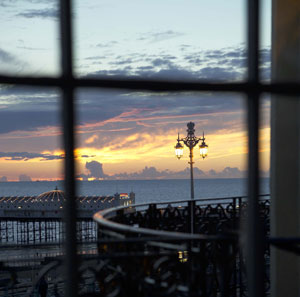 sunset-through-balcony-and-window