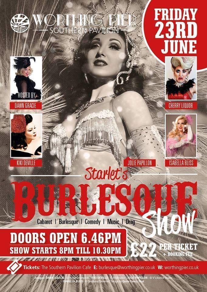 Starlet's Burlesque Show - Latest TV Brighton