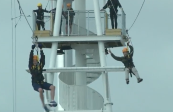 Brighton Zip Line is open for Business