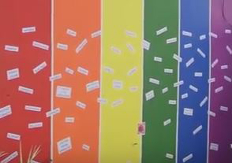 record breaking mural