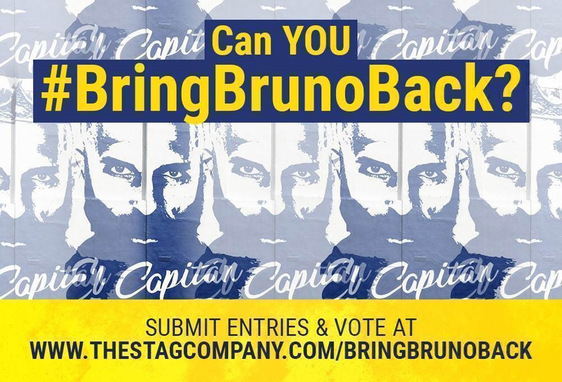 The Stag Company needs you! Can YOU #BringBrunoBack? Calling all budding designers!