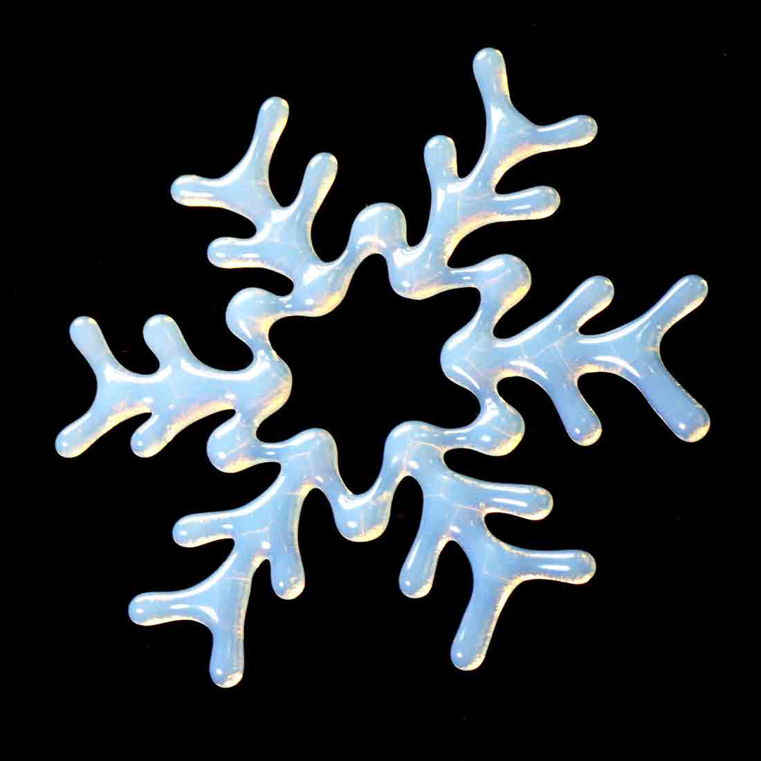 Translucent Glass Snowflake AOH
