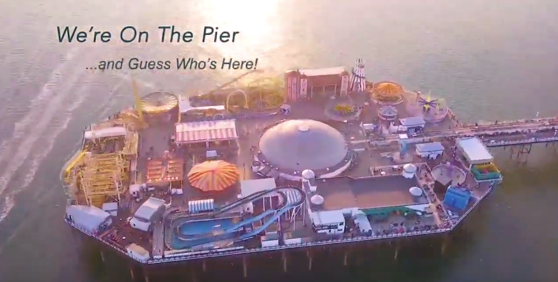 We're on the Pier... and guess who's here - Episode 22