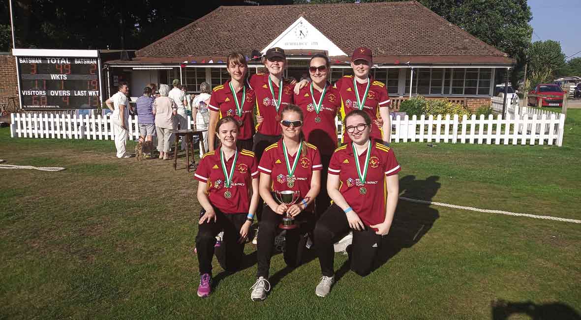 St Peters womens cricket team benefited Pride