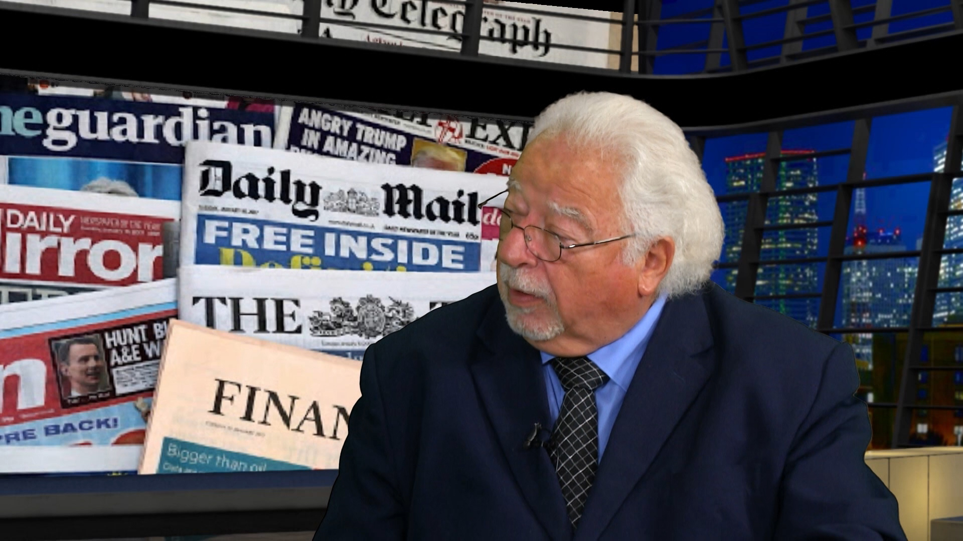Mike Mendoza talks with Mark Walker about Local and National Newspaper Articles