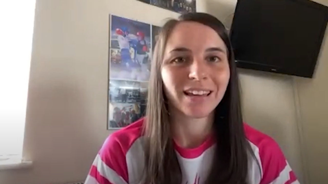 Boxer Nicola Hopewell talks about her upcoming fight