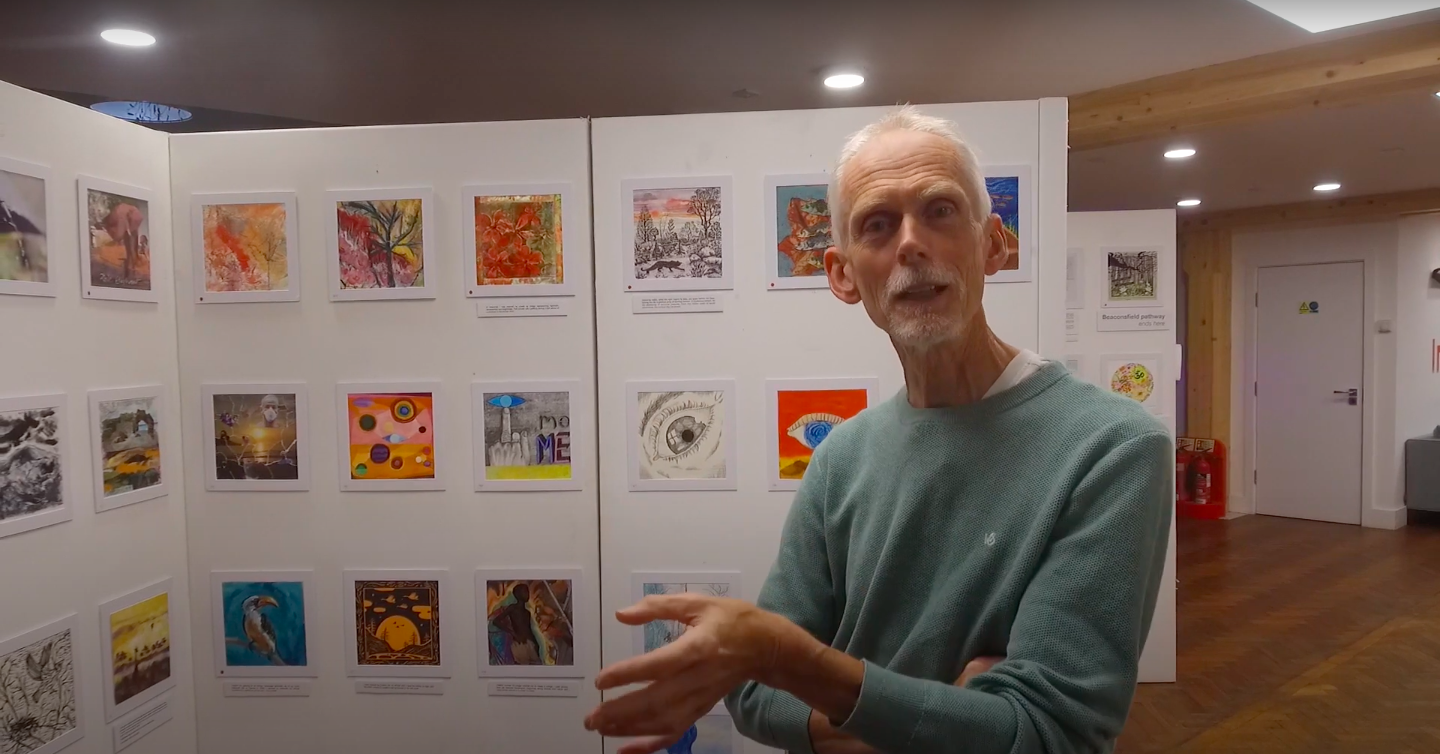 Rexh Matthews from the Five Ways Artists group talks about their latest exhibition Call and Response