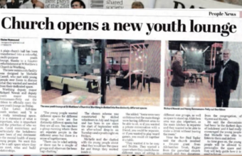 Church opens new youth lounge