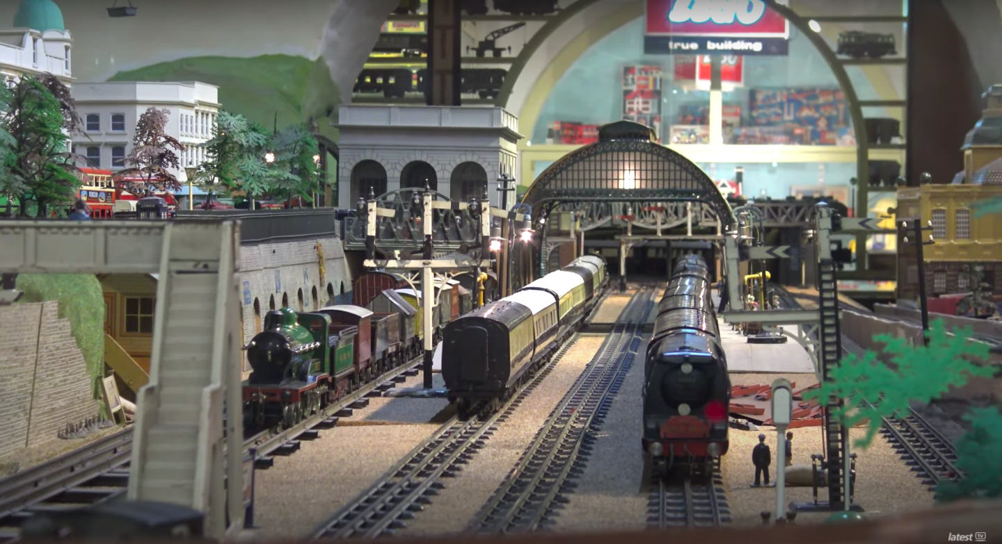 A train set at brighton toy and model museum