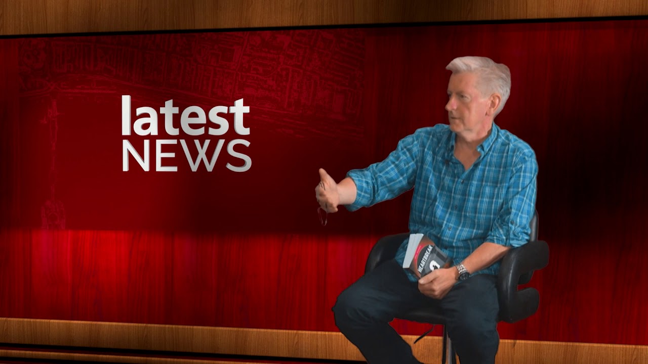 John Righten in Latest TV studio