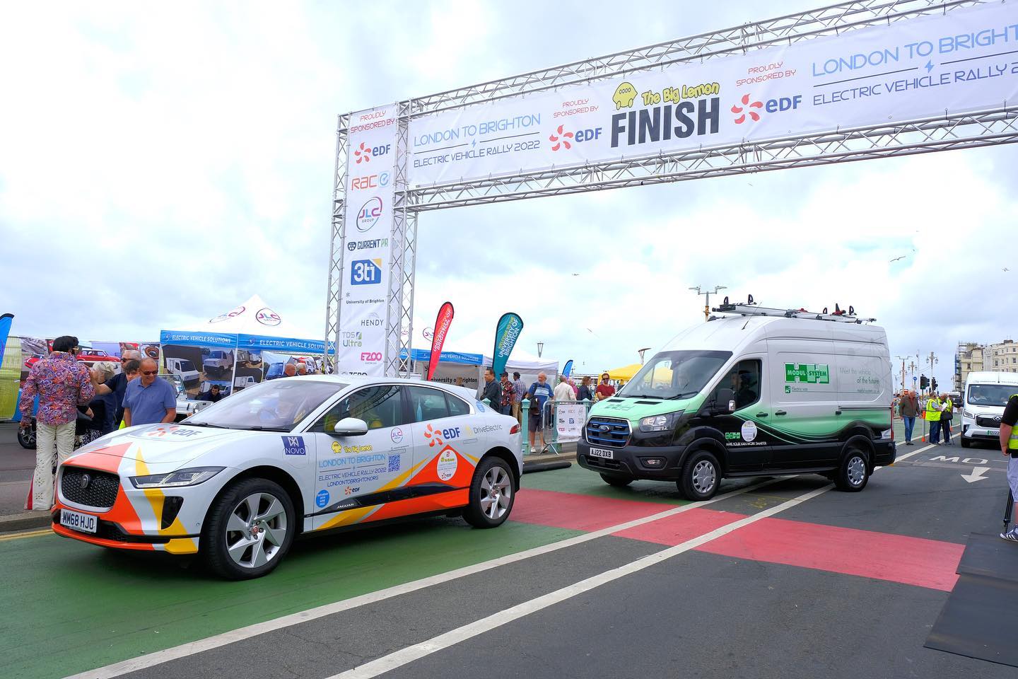 London to Brighton Electric Vehicle Rally 2022