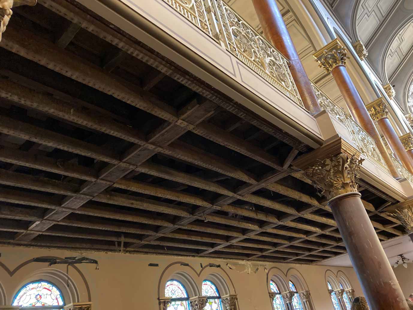 The Synagogue interior restortation