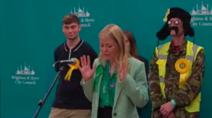 Sian Berry acceptance speech at Brighton Pavilion election 2024