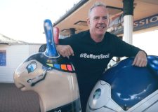 Fatboy Slow on the trail with Fatboy Slim